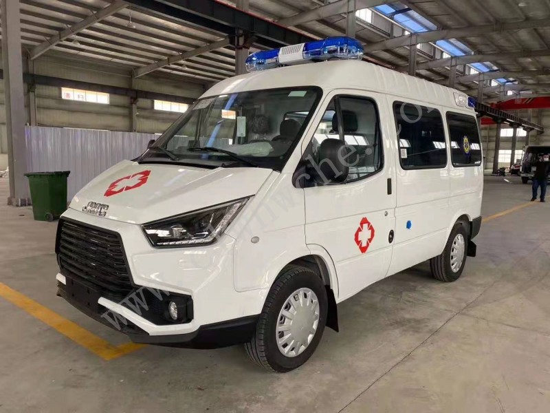 江鈴特順短軸監(jiān)護型救護車