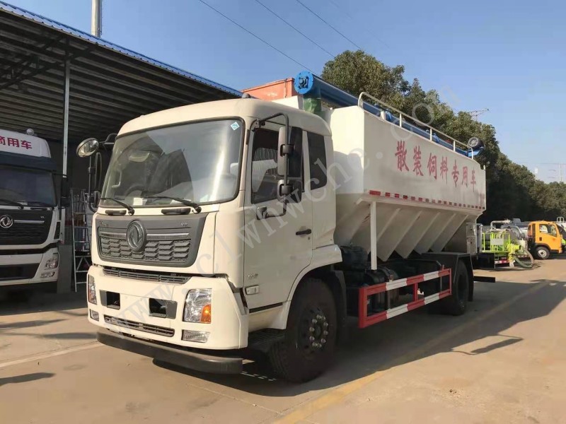 東風天錦22方散裝飼料運輸車