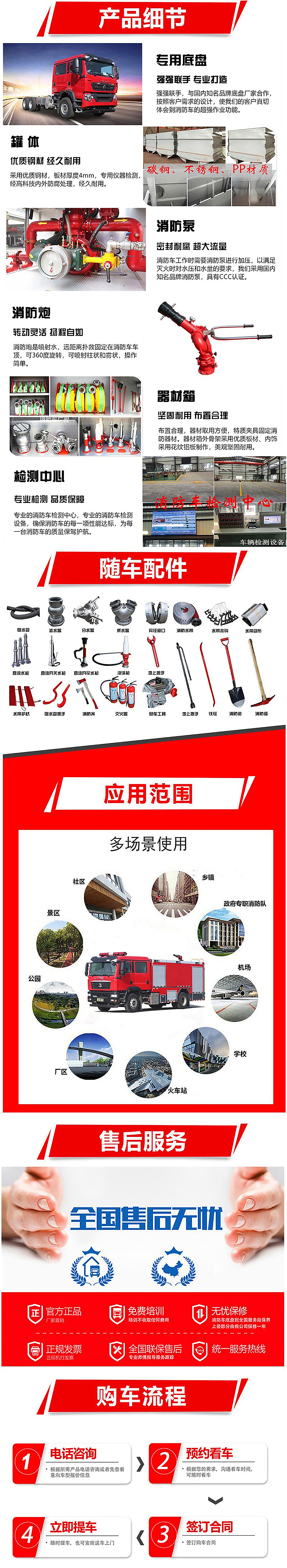 東風5噸水罐消防車